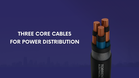 Three Core Cables for Power Distribution