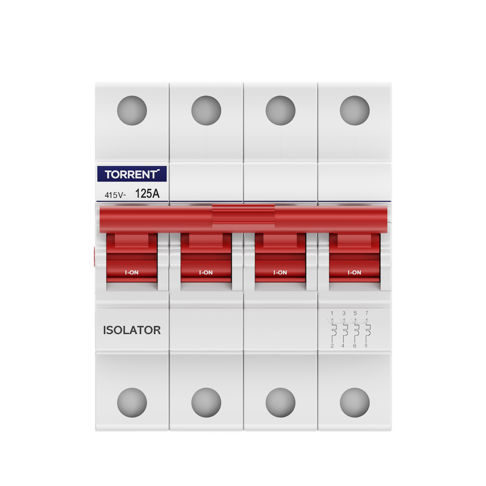 Four Pole Isolator - side view