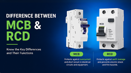 Difference Between MCB and RCD