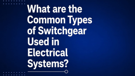 What Are the Common Types of Switchgear Used in Electrical Systems?